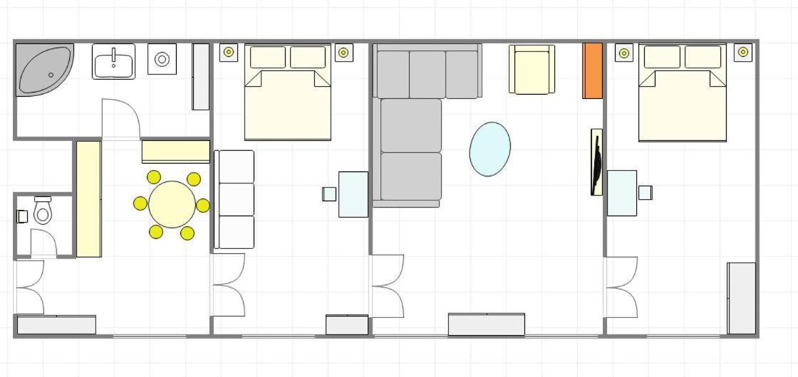 Sunflower 2bdr Flat By Ruterra * Praha